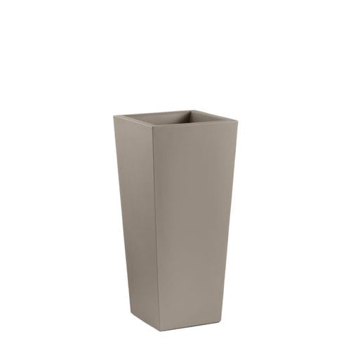 Cache-pot en polyéthylène - GAIA SQUARE - Lyxo Design