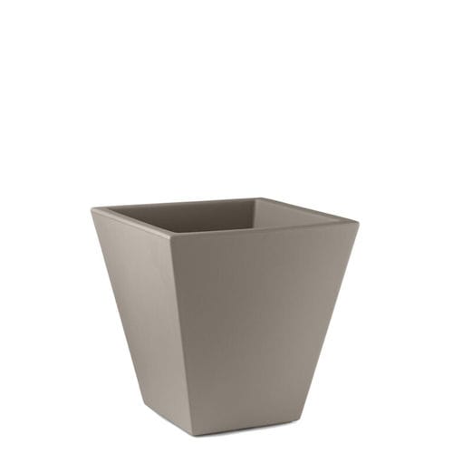 Pot de jardin carré - LOTO  - Lyxo Design - en polyéthylène / en îlot / résistant aux UV