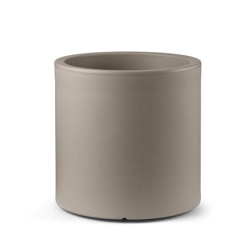 Pot de jardin cylindrique - LOTO  - Lyxo Design - en polyéthylène / en îlot / résistant aux UV