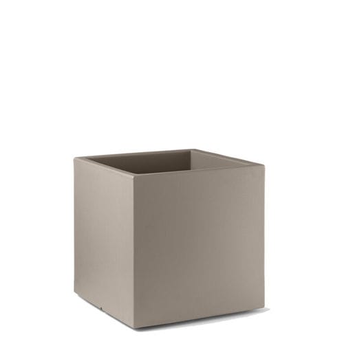 Pot de jardin carré - LOTO  - Lyxo Design - en polyéthylène / en îlot / résistant aux UV