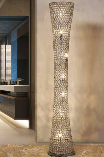 Colonne lumineuse contemporaine - HERA - K-LIGHTING - en métal / à LED / halogène