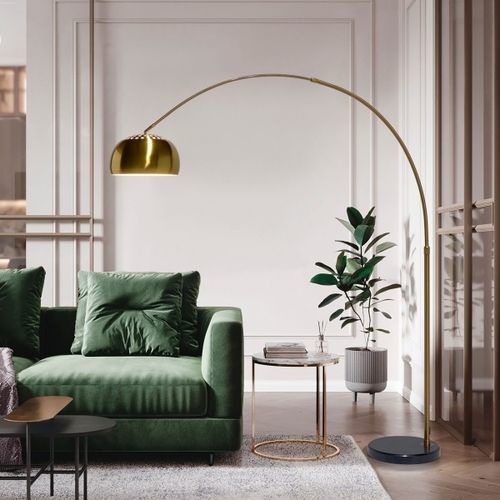 Lampe sur pied - GOLD - K-LIGHTING - en aluminium / contemporaine / d'intérieur
