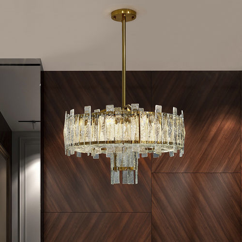 Plafonnier contemporain - ANANKE - K-LIGHTING - rond / en verre / en métal