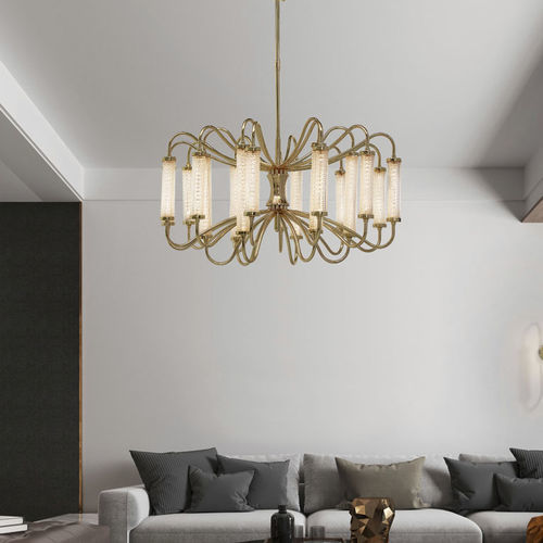Plafonnier contemporain - ANDY - K-LIGHTING - en verre / en métal / à LED