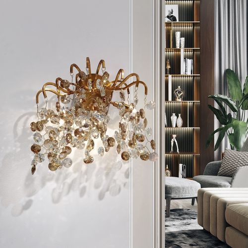 Applique murale design original - VITORIA - K-LIGHTING - d'intérieur / en aluminium / en cristal