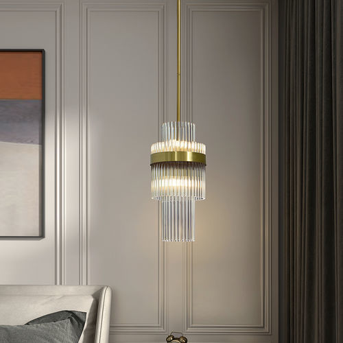 Suspension - ORIENTE GOLD - K-LIGHTING - en acier inoxydable / en verre / contemporaine