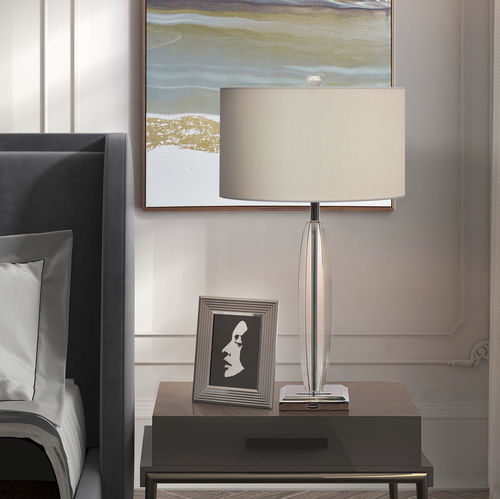 Lampe de table - DEIA - K-LIGHTING - en métal / en cristal / en tissu