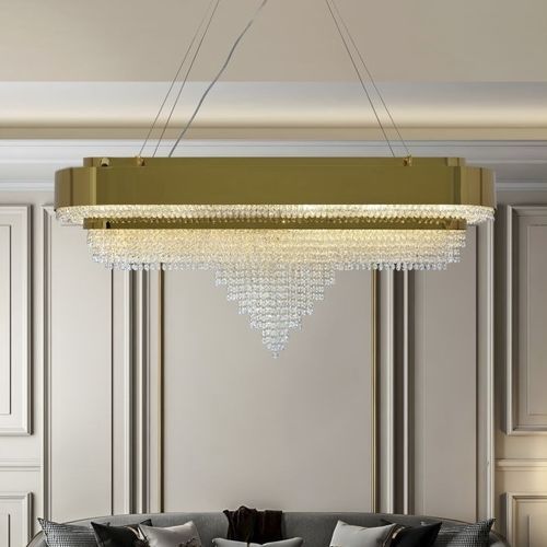 Suspension - BACO - K-LIGHTING - en acier inoxydable / en cristal / contemporaine