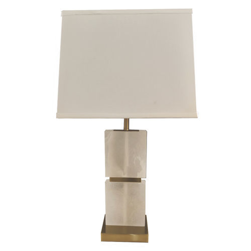 Lampe de table - LINE UKLA - K-LIGHTING - en fer / en tissu / en albâtre