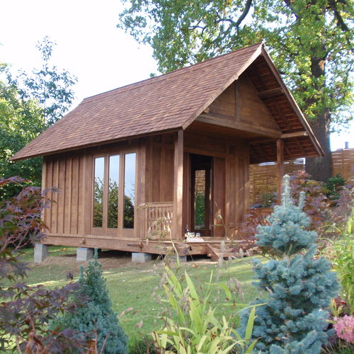 Maison type bungalow - 24M2 - Teck Time - écologique / contemporaine / avec terrasse