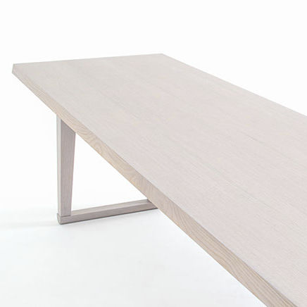Table à manger contemporaine - EVE - arianeske - en bois / rectangulaire / à rallonge