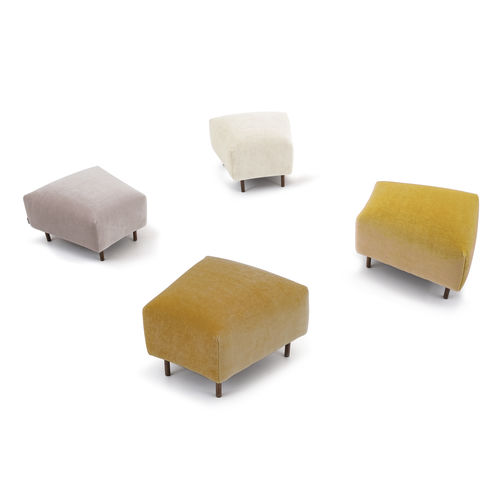 Repose-pied contemporain - ANN TRAPEZIUM - arianeske - en tissu / en métal / pour établissement public