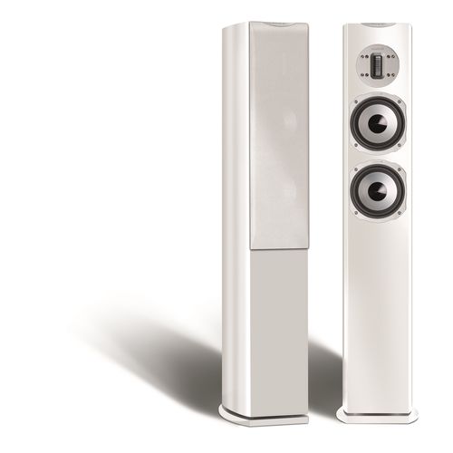 Enceinte colonne - CHROMIUM STYLE 6 - Quadral - résidentielle / d'intérieur / en aluminium