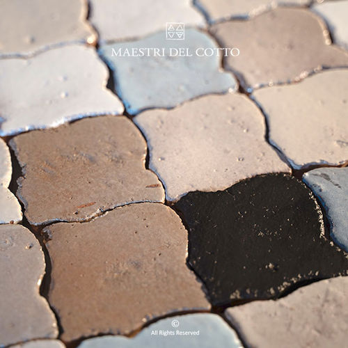 Carrelage en terracotta - COTTO SMALTATO VINTAGE - MAESTRI DEL COTTO - brillant / émaillé / d'intérieur