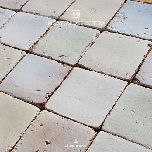 Carrelage en terracotta - COTTO SMALTATO NIZZA - MAESTRI DEL COTTO - émaillé / pour intérieur / de salle de bain