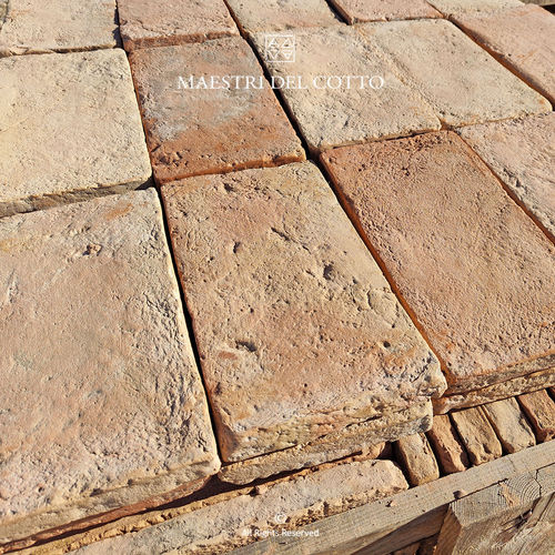 Pavé en terracotta - Lotto 001 - MAESTRI DEL COTTO - extérieur / d'intérieur / vieilli