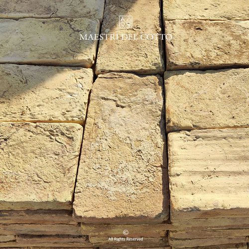 Pavé en terracotta - Lotto 007 - MAESTRI DEL COTTO - vieilli / aspect terracotta / rectangulaire