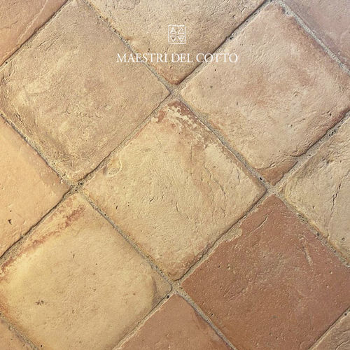 Carrelage en terracotta - COTTO MULTICOLOR VISSUTO - MAESTRI DEL COTTO - finition naturelle / personnalisé / d'intérieur