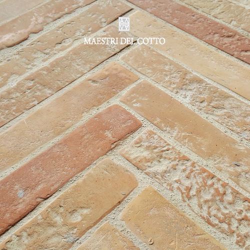 Carrelage en terracotta - COTTO ANTICO BUTTERO MULTICOLOR - MAESTRI DEL COTTO - finition naturelle / d'intérieur / de salon