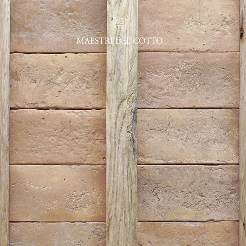 Planelle en terracotta - COTTO ANTICO BUTTERO CHIARO UMBRO - MAESTRI DEL COTTO - moulée main / pour faux-plafond