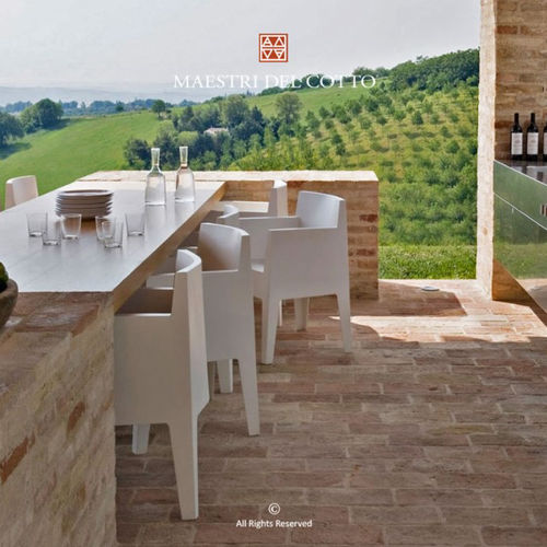 Revêtement de sol en terracotta - PIANELLA ANTICA DI RECUPERO - MAESTRI DEL COTTO - d'extérieur / pour terrasse / pour plage de piscine