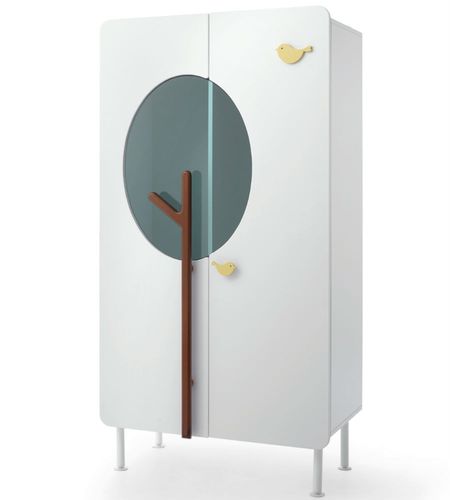 Armoire contemporaine - BOSCO - Baby Expert - en bois / à portes battantes / pour enfant