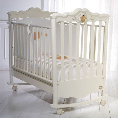 Lit simple - ROMANTICO - Baby Expert - contemporain / pour enfant / à roulettes