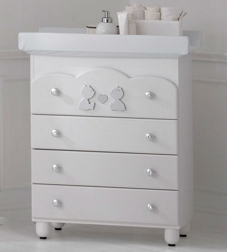 Table à langer en bois - CUORE DI MAMMA BATH - Baby Expert