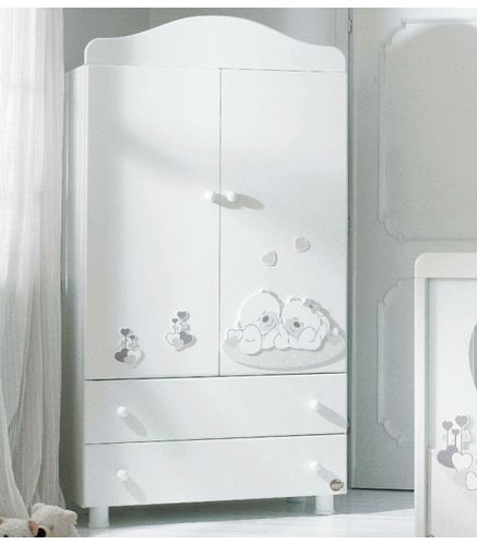 Armoire contemporaine - SOGNO - Baby Expert - en bois / à portes battantes / pour enfant