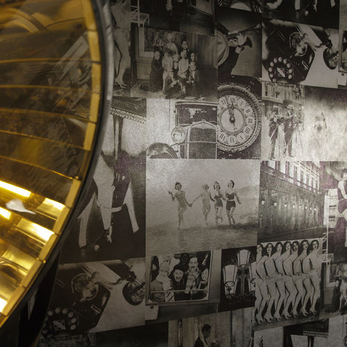 Revêtement mural pour intérieur - TWENTIES - MISSIA - en polyester / en PVC / imprimé