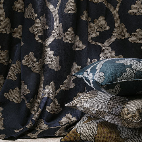 Tissu d'ameublement - ARBRE DES SONGES - MISSIA - pour rideaux / à motif nature / en lin