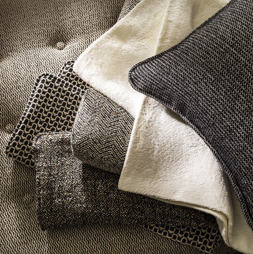 Tissu d'ameublement - CHERCHEURS D’OR - MISSIA - uni / motif irisé / en laine