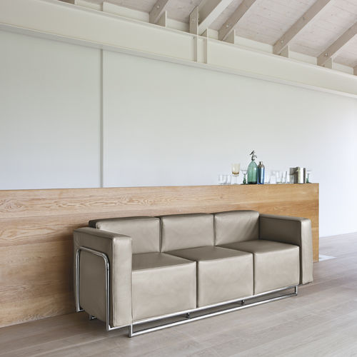 Canapé contemporain - COCKTAIL - Milani - en cuir / contract