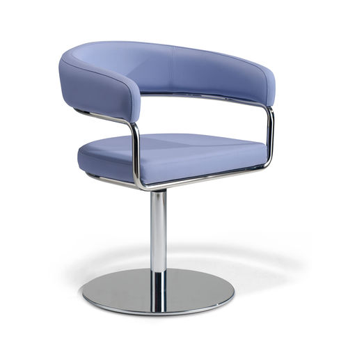 Chaise visiteur contemporaine - RUBINO - Milani - d'extérieur / d'intérieur / en tissu