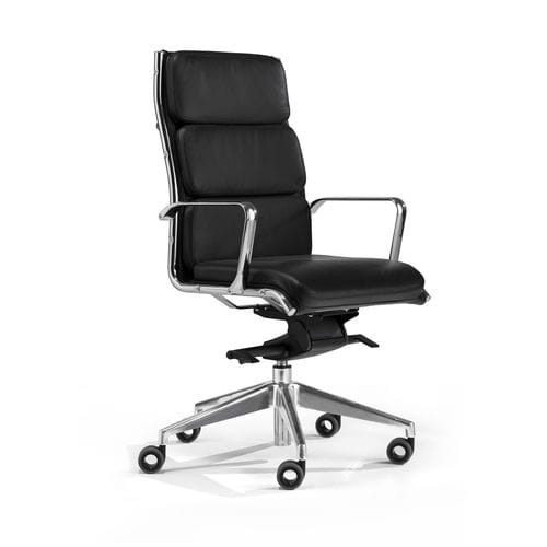 Fauteuil de direction contemporain - CLIP - Milani - en tissu / avec dossier haut / tapissé