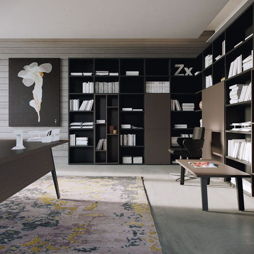 Bibliothèque modulable - PROFCASE - PROF - contemporaine / en bois / en stratifié