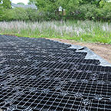 Géogrille de renfort - GEOTERRA®  - Presto Geosystems - pour stabilisation de sol / routier