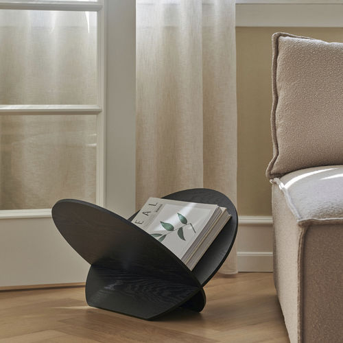 Porte-revues contemporain - Silia  - Gejst - résidentiel / en acier inoxydable / en chêne