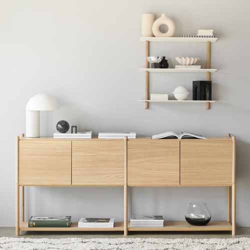 Buffet contemporain - SCEENE  - Gejst - en chêne / avec étagère / modulable