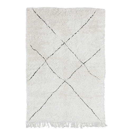 Tapis contemporain - Ouarzazate - AFK Living - géométrique / en laine / rectangulaire