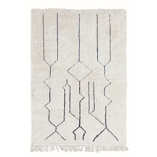 Tapis contemporain - Sebou - AFK Living - géométrique / en laine / rectangulaire