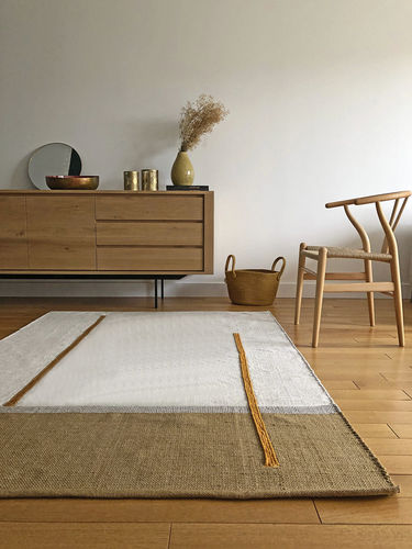 Tapis contemporain - ATLAS - AFK Living - à motif / en fibre naturelle / en laine