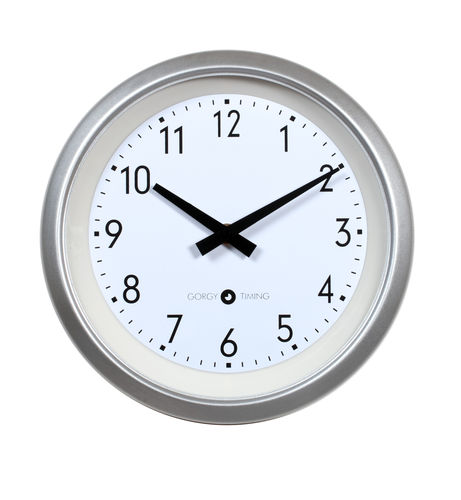 Horloge contemporaine - HANDI® 300  - Gorgy Timing - murale / analogique / en aluminium