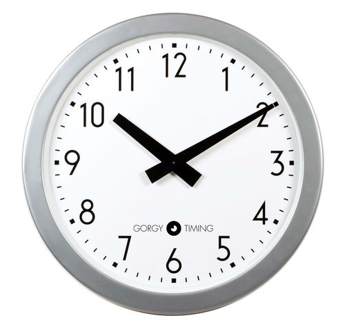 Horloge contemporaine - HANDI® 620 - Gorgy Timing - murale / analogique / en aluminium