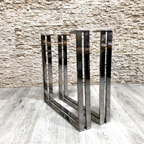 Pied de table en acier inoxydable - PEUTAU10 - ARRELART - contemporain / double