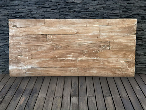 Tête de lit pour lit double - VERONA - ARRELART - contemporaine / en teck / incolore