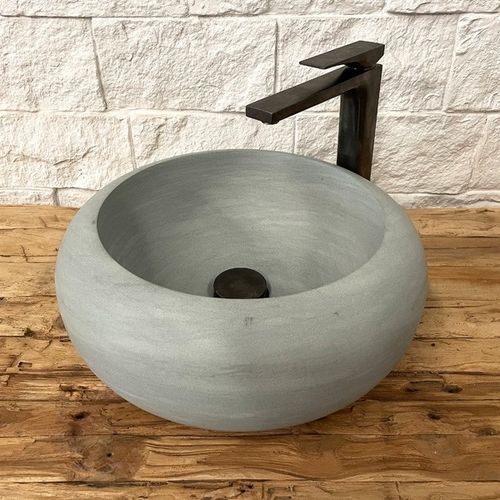 Vasque à poser - AQUA - ARRELART - en pierre / personnalisable / sur mesure