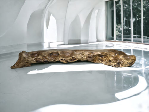 Banc contemporain - DALIA - ARRELART - en teck / sans dossier / sans accoudoirs