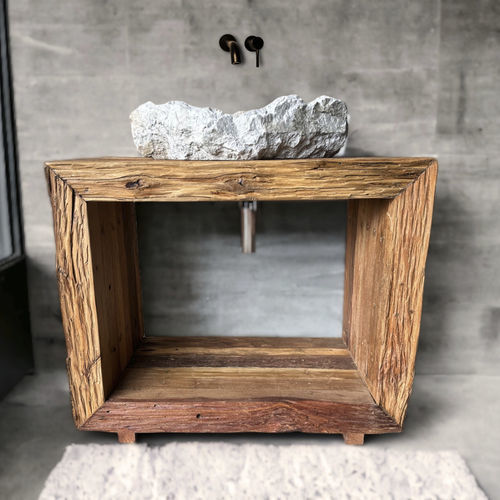 Meuble de salle de bain contemporain - MOBANY12 - ARRELART - résidentiel / pour hôtel / en teck