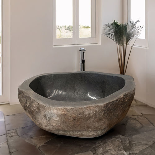 Baignoire à poser - BANY5 - ARRELART - pour habitat / en pierre naturelle / contemporaine